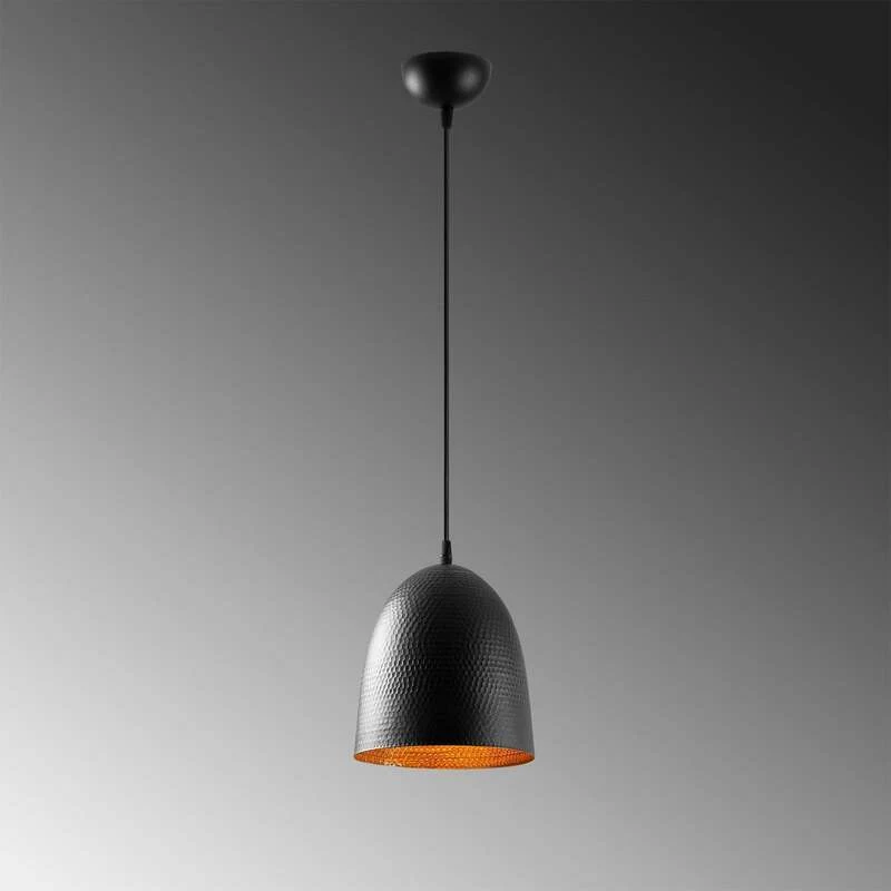 B-Ware Opviq Hängeleuchte Tattoo 2375 LED Pendelleuchte Lampe dimmbar schwarz 25cm Höhe