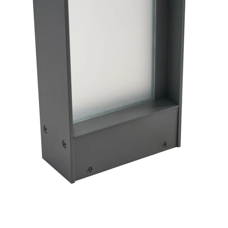 B-Ware Leuchte Außenlampe Wegelampe Lindby LED schwarz IP65 Hausnummer