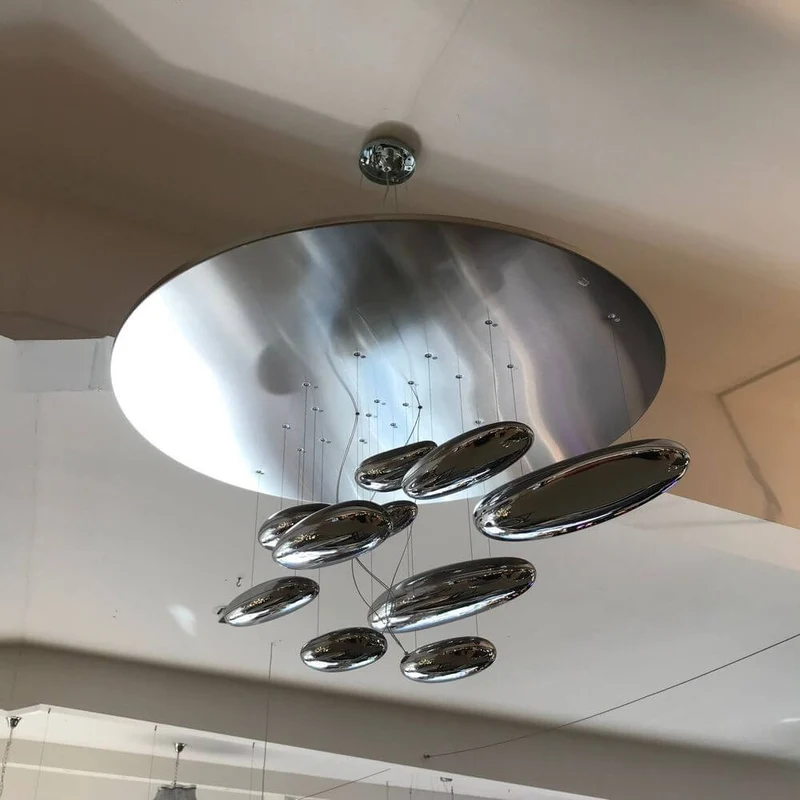 Artemide Mercury Soffitto LED Deckenlampe Ø 110cm Chrom