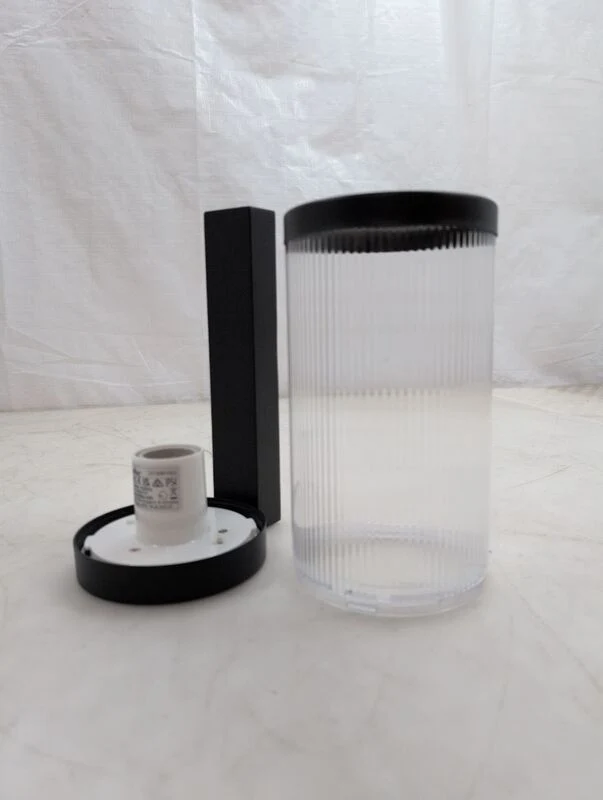 B-Ware Nordlux Außenwandleuchte Coupar schwarz Gartenleuchte Lampe dimmbar IP54 25cm