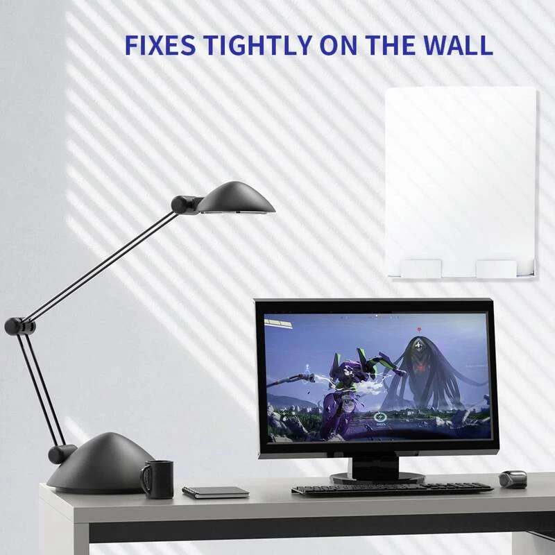 B-Ware Wandhalterung PS5 für PlayStation 5 Wandmontage Halterung weiß 100x120mm 255mm
