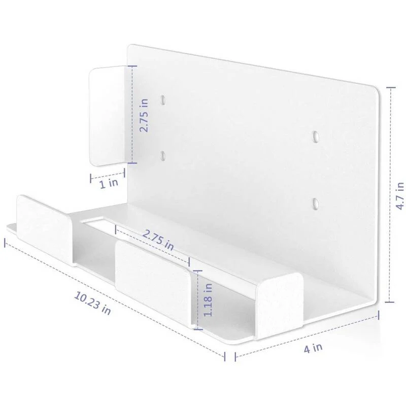 B-Ware Wandhalterung PS5 für PlayStation 5 Wandmontage Halterung weiß 100x120mm 255mm