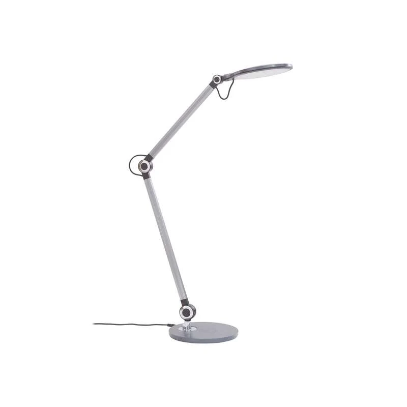 B-Ware Lindby Tischleuchte Nyxaris LED Lampe dimmbar Touchdimmer grau 50cm CCT 3-stufig