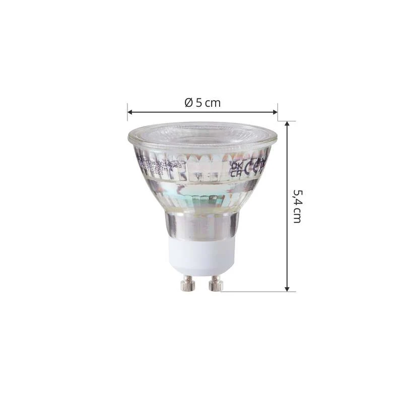 2x B-Ware Arcchio LED Leuchtmittel GU10 PAR16 2,5W klar warmweiß 450lm 2700K Glühbirne