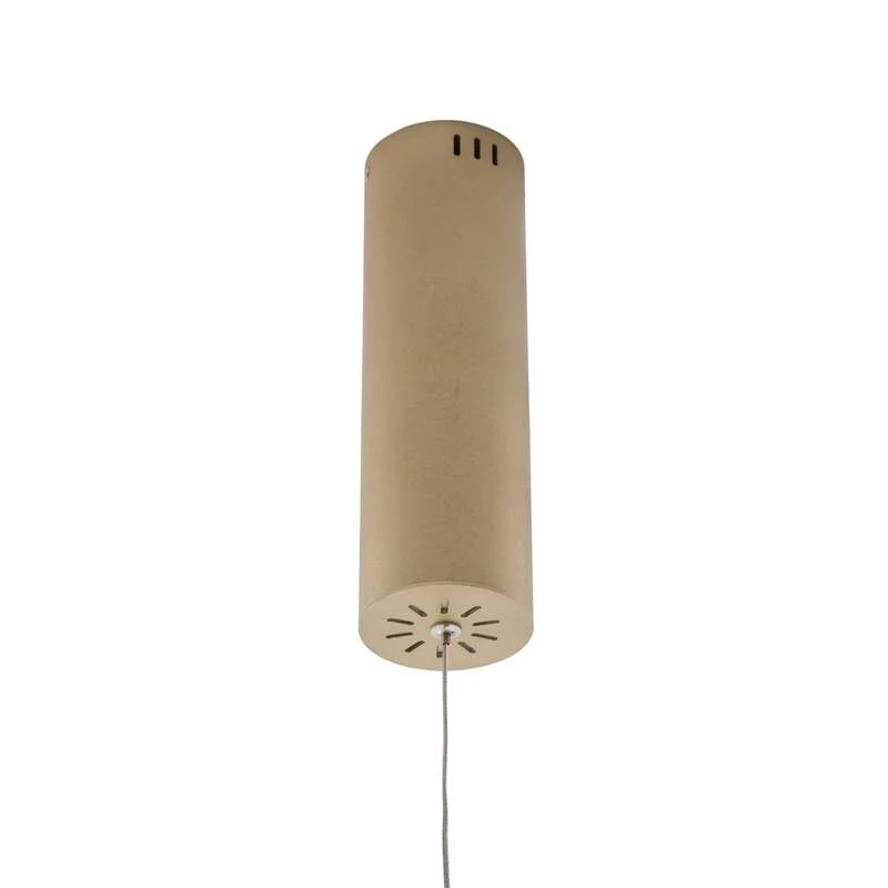 B-Ware Lucande Hängeleuchte Melinay LED Pendelleuchte dimmbar gold CCT Tuya 110x32cm