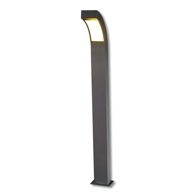 B-Ware Lucande Wegeleuchte Gartenleuchte Lennik LED Pollerleuchte anthrazit 100cm IP54