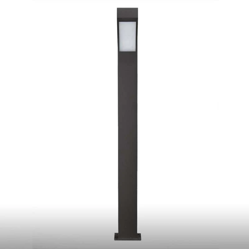 B-Ware Lucande Wegeleuchte Gartenleuchte Lennik LED Pollerleuchte anthrazit 100cm IP54