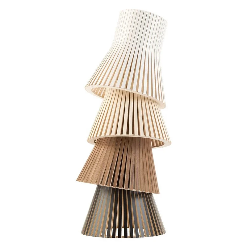 Tischleuchte Petite 4620 aus Holz 56cm