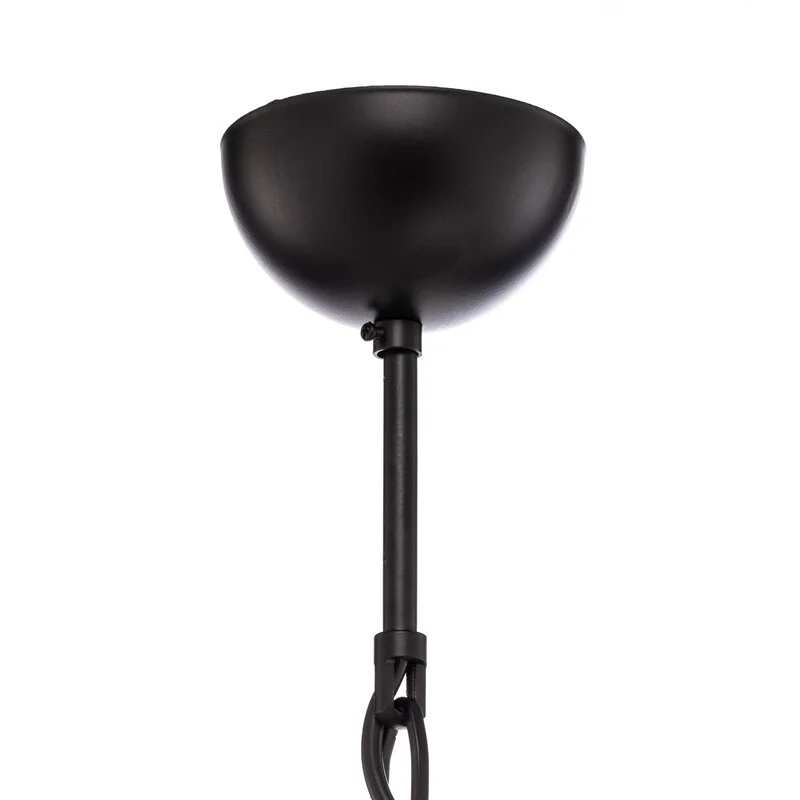B-Ware Avonni AV-7002-1876-6BSY Kronleuchter Hängeleuchte schwarz 6-flammig E27 LED