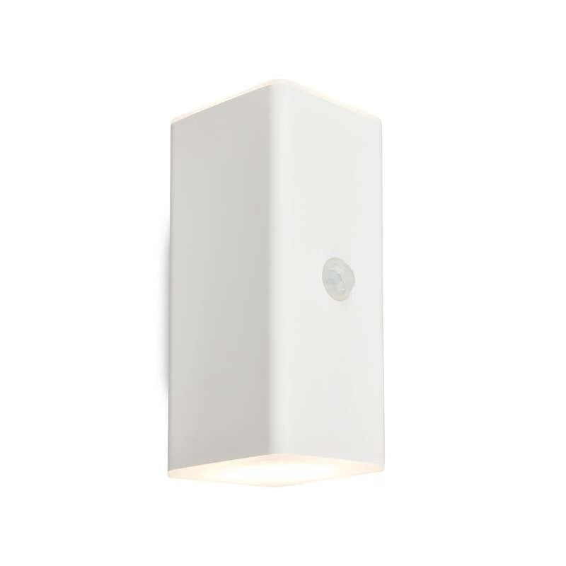 B-Ware Briloner LED-Akku-Außenwandleuchte 3788016 weiß mit Sensor up/down IP44