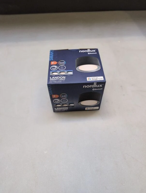 B-Ware Nordlux LED Deckenspot Landon Smart dimmbar schwarz 8,2cm Höhe 650 Lumen IP44