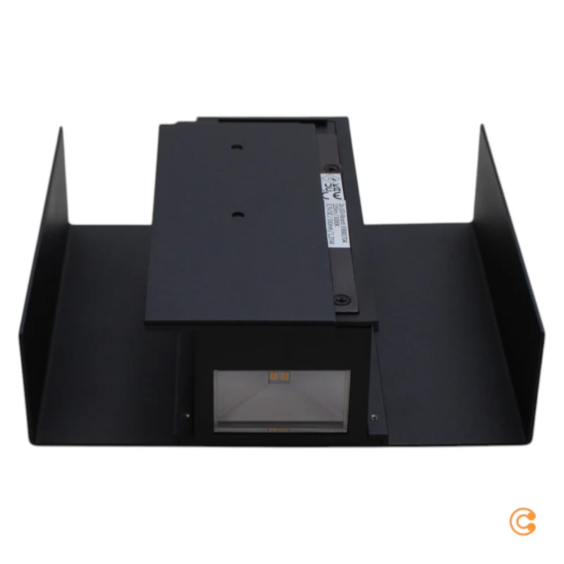 B-Ware JUST LIGHT Aussenleuchte Wandleuchte LED Sensorlampe Akku schwarz Aluminium USB