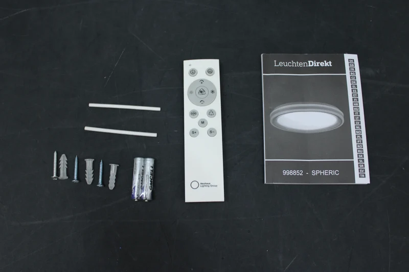 B-Ware JUST LIGHT Deckenleuchte Lampe LED Spheric CCT RGB Fernbedienung SIEHE TEXT/FOTO