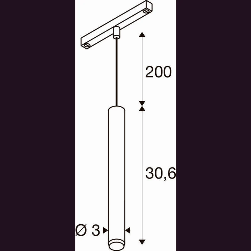 B-Ware SLV GRIP S 48V Pendelleuchte Hängelampe Deckenleuchte Pendellänge Beleuchtung