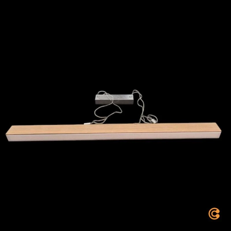 B-Ware Leuchten Direkt LED-Pendelleuchte Amanda Hängelampe Lampe LED Holzoptik dimmbar