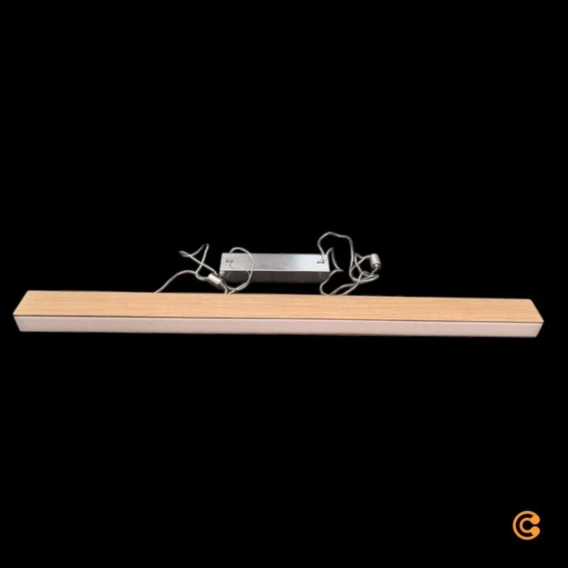 B-Ware Leuchten Direkt LED-Pendelleuchte Amanda Hängelampe Lampe LED Holzoptik dimmbar