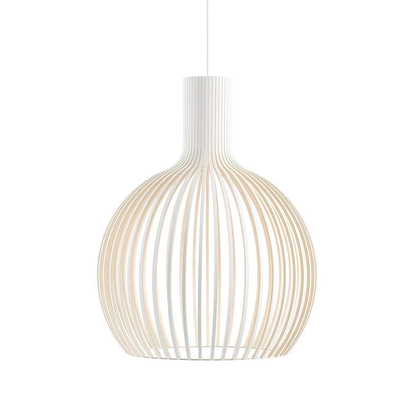 Pendelleuchte Octo Small 4241 aus Holz Ø 45cm