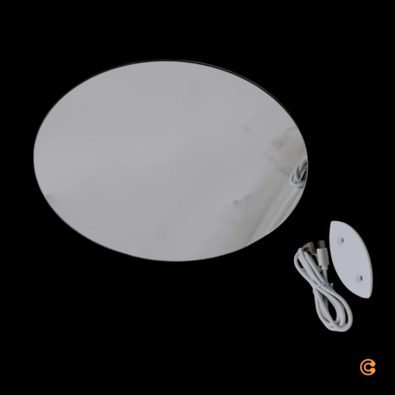 B-Ware Paul Neuhaus LED-Wandleuchte Licht Akku Puntua chrom dimmbar Ø 25 cm