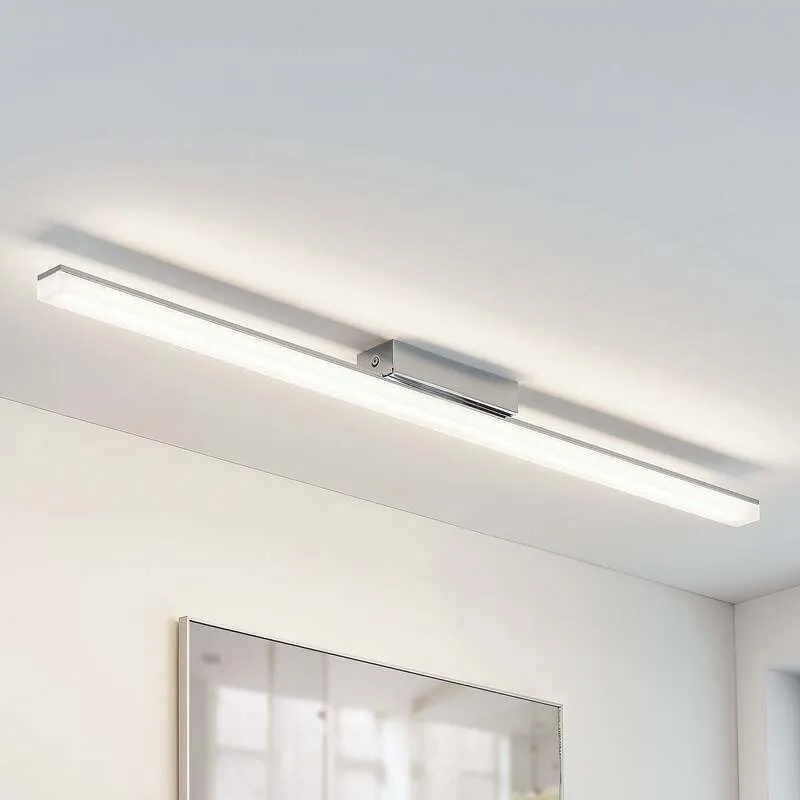 B-Ware Lindby Deckenleuchte Badezimmerlampe LED Badleuchte dimmbar weiß chrom IP44