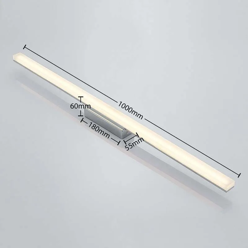 B-Ware Lindby Deckenleuchte Badezimmerlampe LED Badleuchte dimmbar weiß chrom IP44