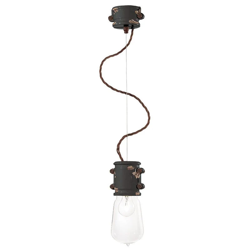 Ferroluce Urban Hängeleuchte Ø 12cm