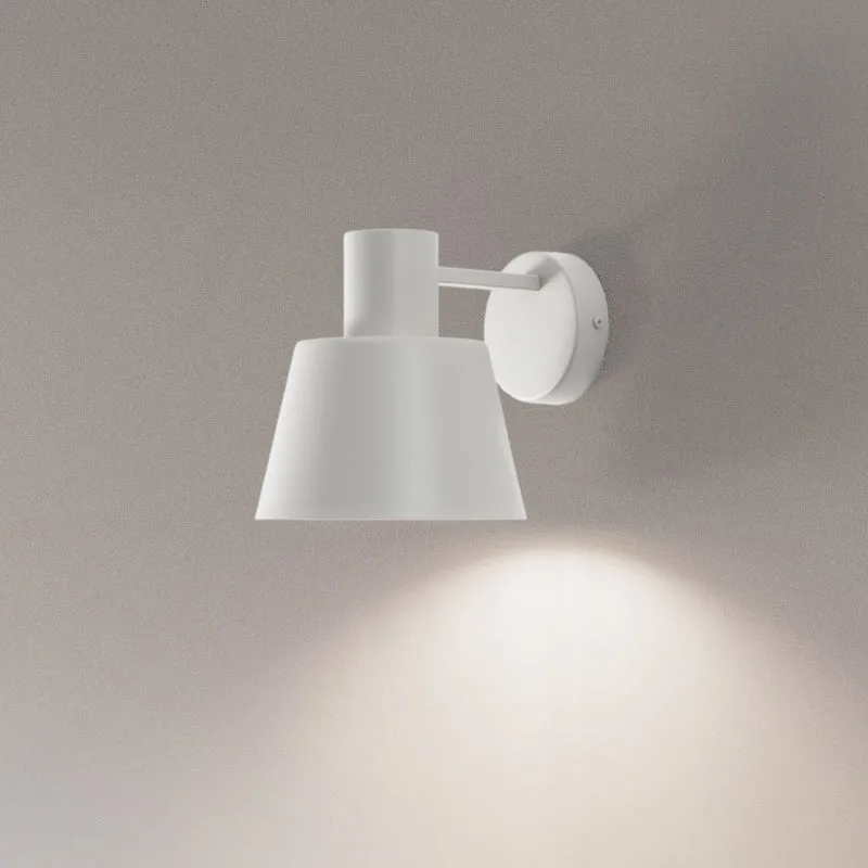 B-Ware Wandleuchte Dunka taupe 1-flammig Stahl E27 17 cm Sigma dimmbar IP20