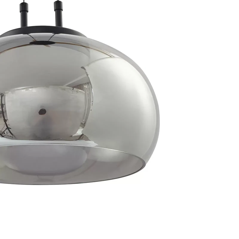 B-Ware Lucande Hängeleuchte Dain LED Pendelleuchte Lampe grau 1-flammig