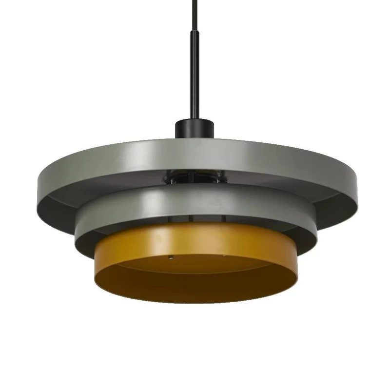 B-Ware OSRAM Pendelleuchte Hängelampe Decor Layers E27 LED Grün Innenleuchte Ø 40 cm