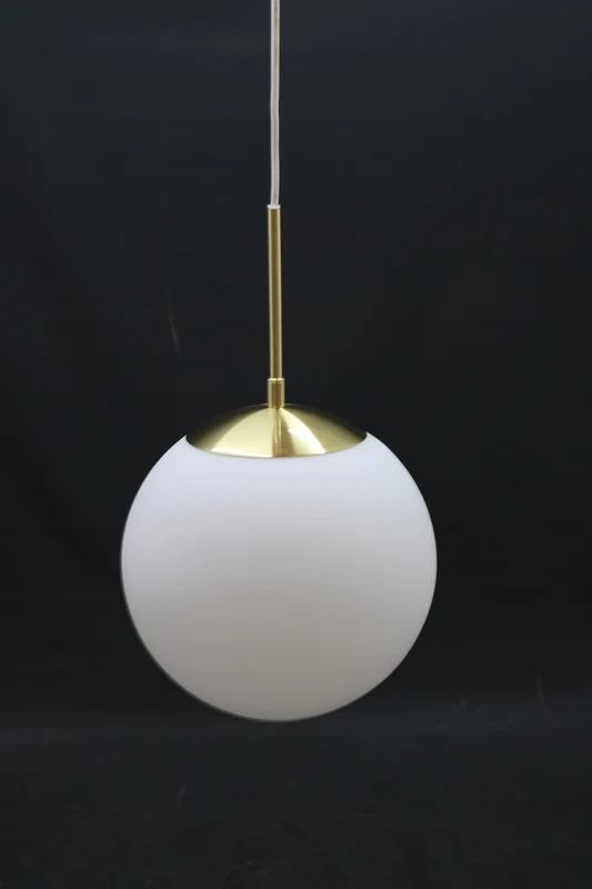 B-Ware Nordlux Hängeleuchte Grant in Messing mit Glaskugel Ø 25 cm Hängelampe Lampe