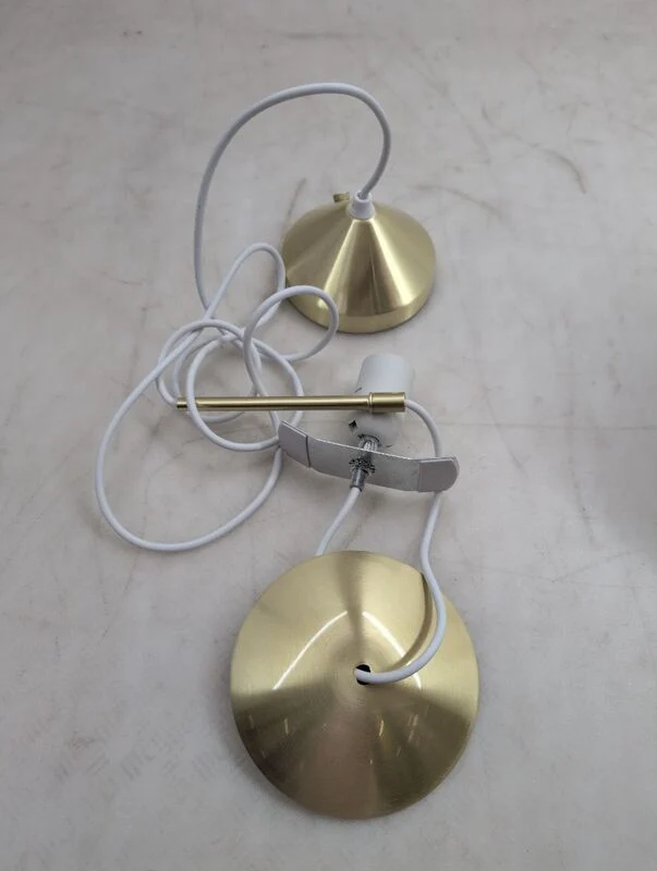 B-Ware Nordlux Hängeleuchte Grant in Messing mit Glaskugel Ø 25 cm Hängelampe Lampe