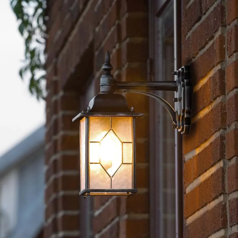 B-Ware Konstsmide Milano 7248-759 Außenwandleuchte Energiesparlampe LED E27 75W Schwarz