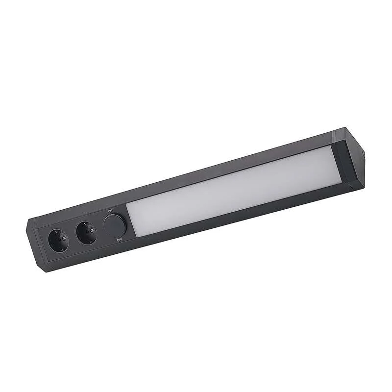 B-Ware Arcchio Ovano LED-Unterbaulampe Lampe Leuchte Unterbaulampe schwarz Küchenlampe