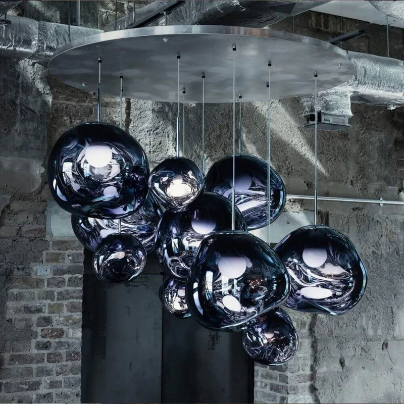 Tom Dixon Melt LED Mega XXL Hängeleuchte Ø 150cm