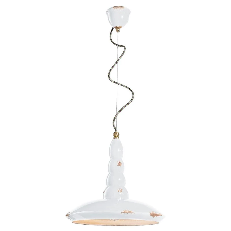 Ferroluce Vague-Vintage Hängeleuchte Ø 40cm