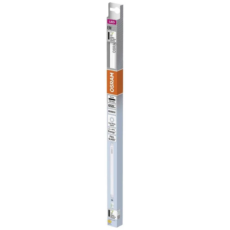 2x B-Ware OSRAM HOMELIGHTING LED-Röhre T8 G13 Röhrenlampe neutralweiß 5.4W 451mm 650lm