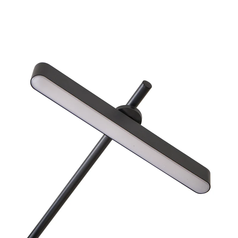 B-Ware Lindby LED-Deckenleuchte Eldrin 4-flg schwarz drehbar für Wohnzimmer 123 cm