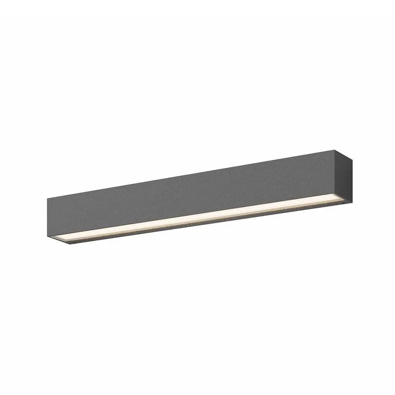 B-Ware Lucande Außenwandleuchte anthrazit Lengo LED Gartenlampe Leuchte 3000K IP65 50cm