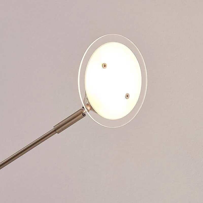 B-Ware Lindby LED-Stehlampe Anea Stehleuchte Lampe Leuchte LED 3-flammig nickel
