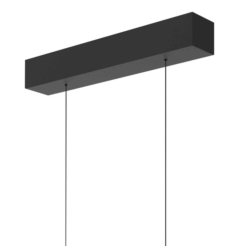 B-Ware Steinhauer LED Pendelleuchte Hängelampe Bande CCT Dimmer schwarz 120 cm