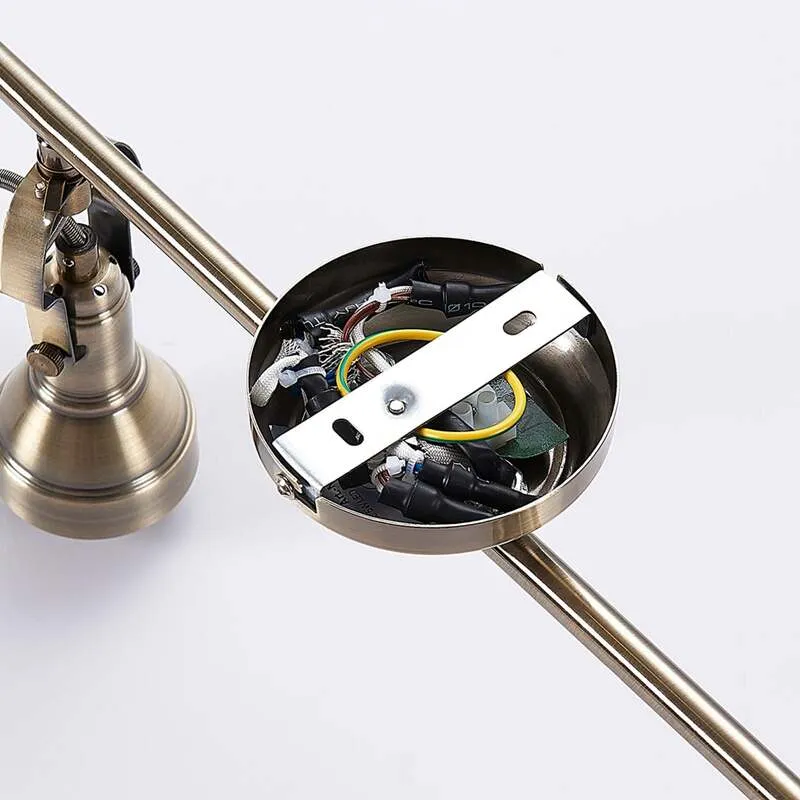 B-Ware Lindby Deckenlampe Deckenleuchte Perseas Altmessing 6 Flammig Strahler GU10311