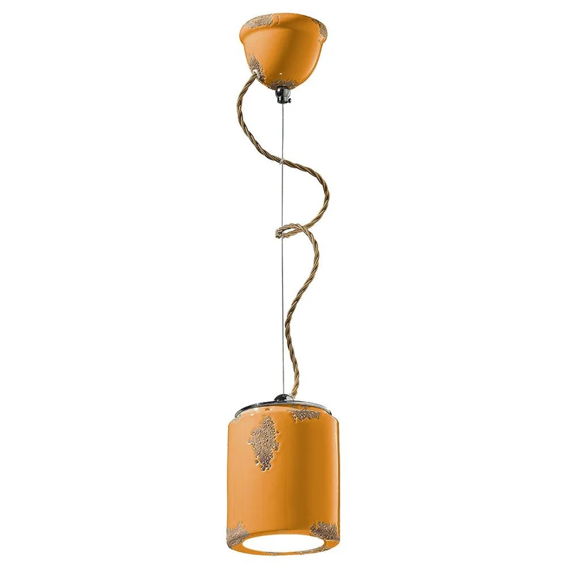 Ferroluce Vintage Hängeleuchte Ø 12,5cm