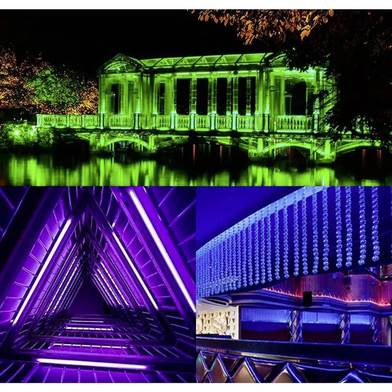 4x B-Ware Sygonix LED Streifen RGB 5m dimmbar App steuerbar Außenleuchte IP44 warmweiß