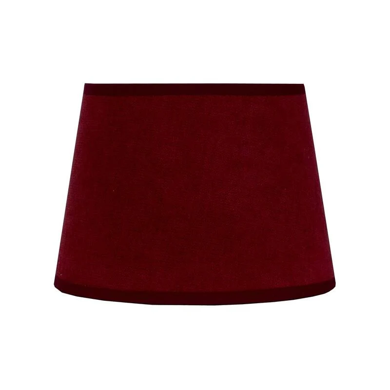 6x B-Ware Duolla Lampshade Classic S, Woven, Red