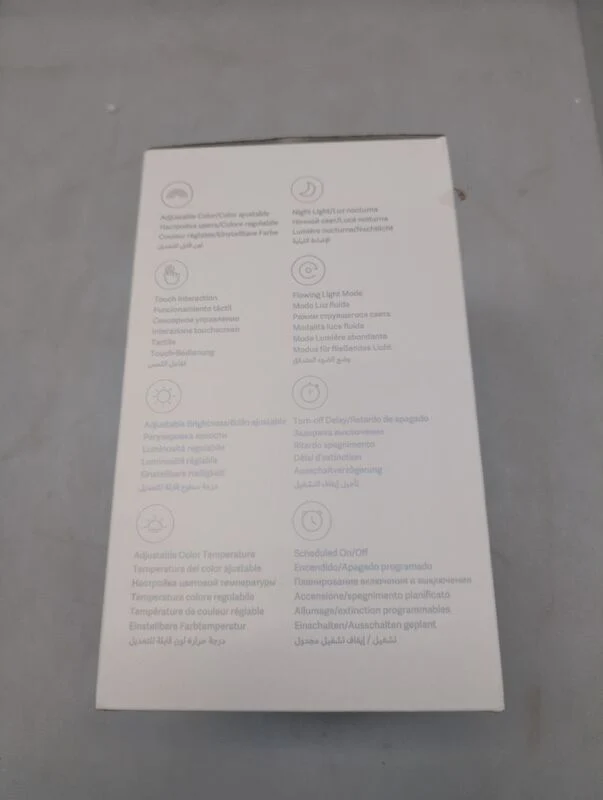 B-Ware Xiaomi Tischlampe Mi Bedside Lamp 2 LED Lampe RGB dimmbar weiß 9W 6500K 254mm