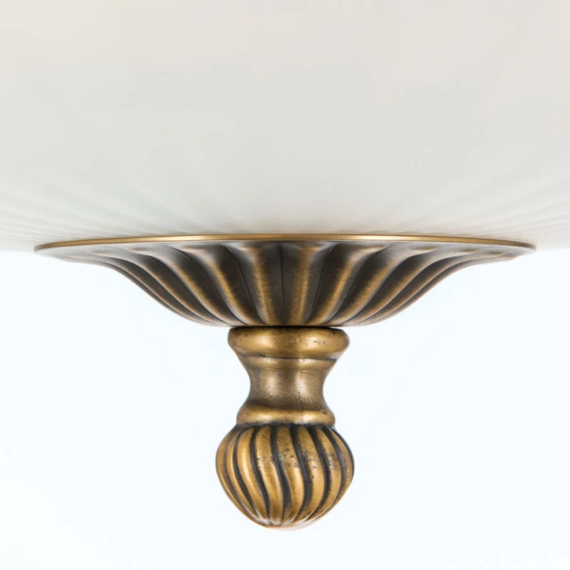 B-Ware Orion Deckenleuchte Rocca LED Lampe dimmbar 4-flammig bronze Ø43cm 30cm hoch
