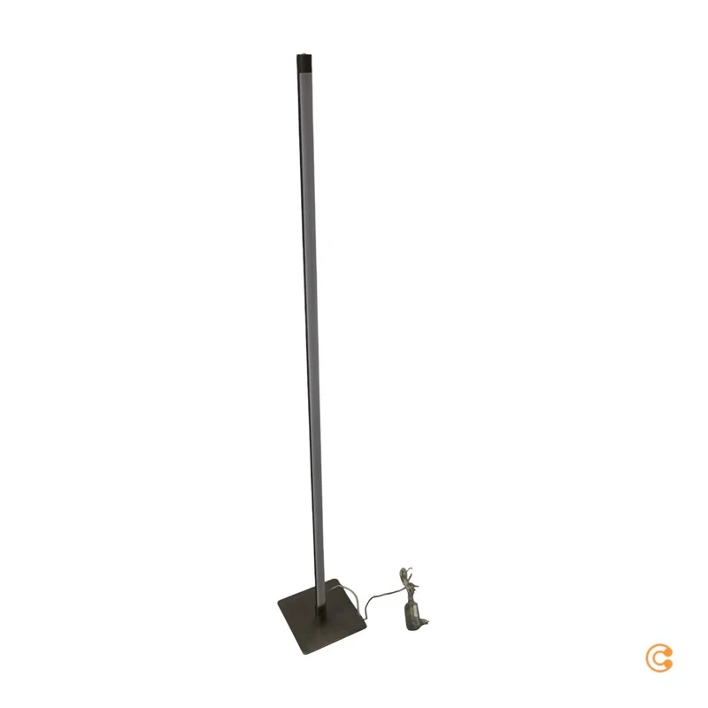 B-Ware JUST LIGHT LED Stehleuchte Bella Touchdimmer dimmbar Lampe warmweiß stahl 150cm