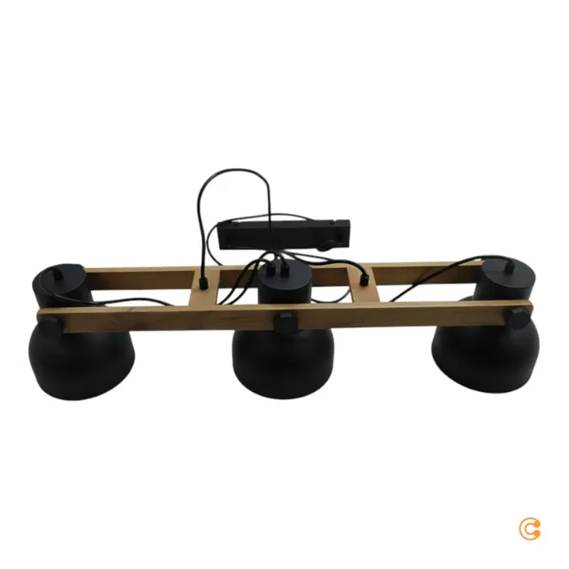 B-Ware JUST LIGHT Hängeleuchte Pendellampe Cup 2.0 schwarz Metall 3-flammig E27 mod11