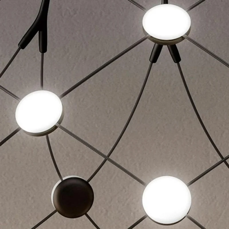 Luceplan LED Hängeleuchte Mesh Ø 55cm, max. 500cm