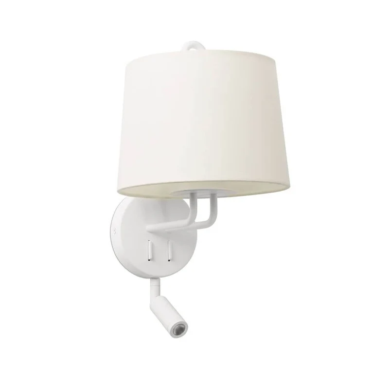 Montreal Wandleuchte mit LED-Lesearm (ohne Schirm)