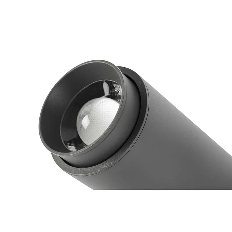 Plom LED Outdoor-Wandstrahler Zoom 18°- 45° IP54 Anthrazit